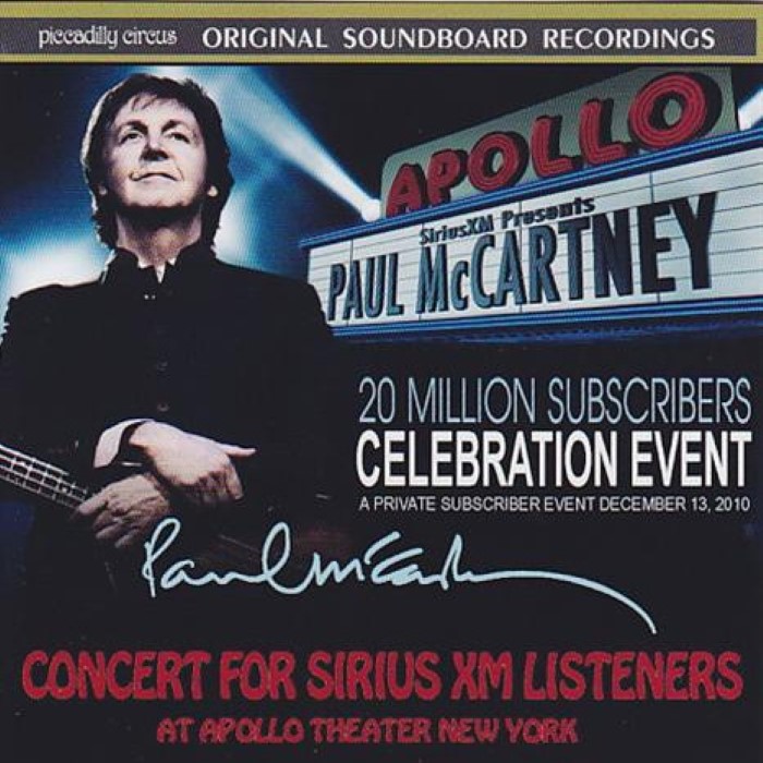 2010-12-13: SIRIUS XM 20 Million Subscriber Concert, Apollo Theater, New York, NY, US