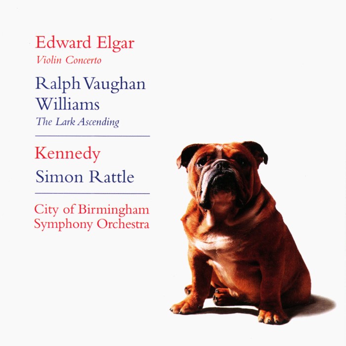 Elgar: Violin Concerto, op. 61 / Vaughan Williams: The Lark Ascending by Simon Rattle