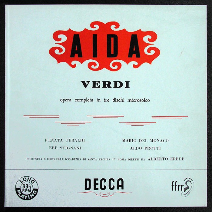 Aida (Accademia di Santa Cecilia, Rome feat. conductor Alberto Erede)