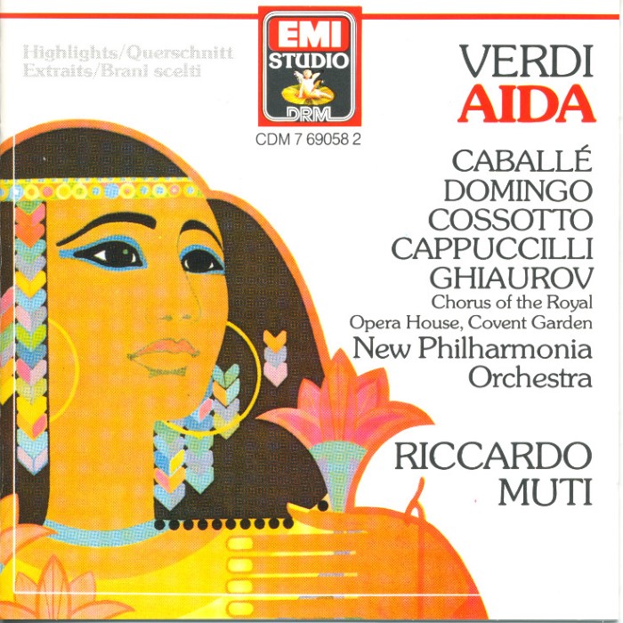 Aida (Chorus of the Royal Opera House, Covent Garden; Trumpeters of the Royal Military School of Music; New Philharmonia Orchestra feat. Conductor: Riccardo Muti)