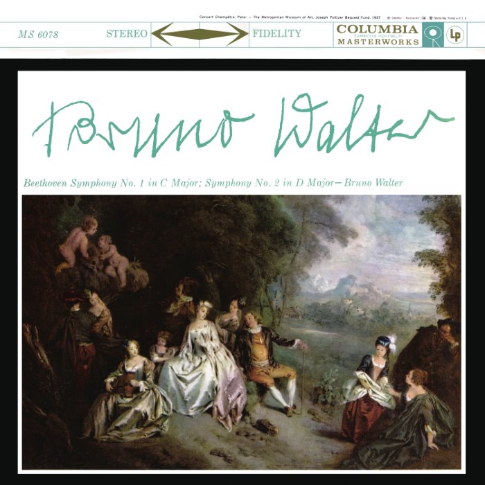 Symphonies Nos. 1, 2 (Columbia Symphony Orchestra feat. conductor: Bruno Walter)