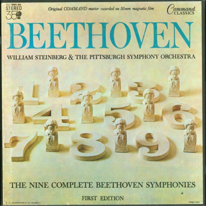 The Nine Complete Beethoven Symphonies (Pittsburgh Symphony Orchestra feat. conductor: William Steinberg) by Ludwig van Beethoven