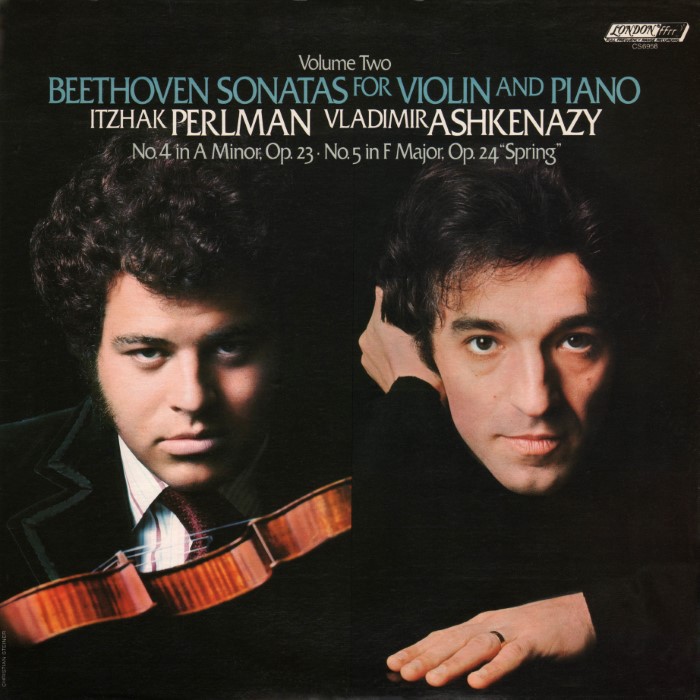 Sonatas for Violin and Piano, Volume 2 (feat. violin: Itzhak Perlman, piano: Vladimir Ashkenazy)