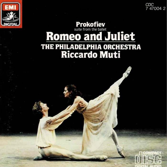 Romeo and Juliet: Suite No.1, Op. 64b / Suite No. 2, Op. 64c (Philadephia Orchestra feat. conductor: Riccardo Muti)