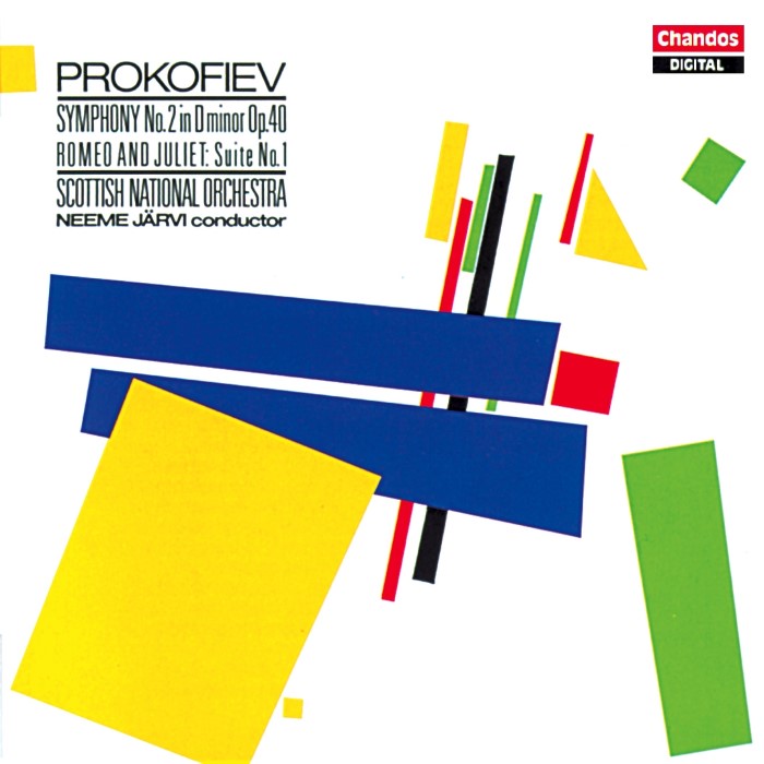 Symphony no. 2 in D minor, op. 40 / Romeo and Juliet: Suite no. 1
