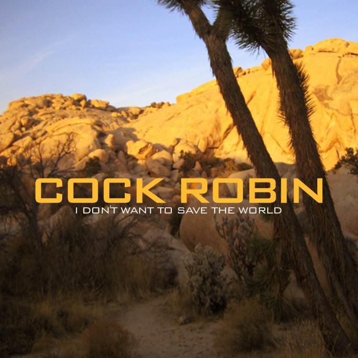 I Don't Want to Save the World by Cock Robin