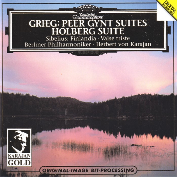 Grieg: Peer Gynt Suites, Holberg Suite / Sibelius: Valse Triste, Finlandia, The Swan of Tuonela by Berliner Philharmoniker