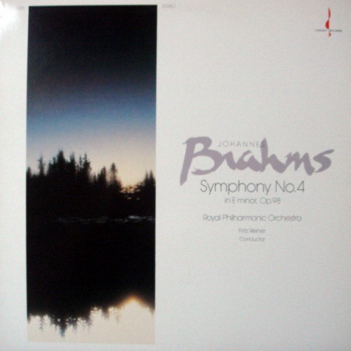 Johannes Brahms Symphony No 4 In E Minor. Opus 98