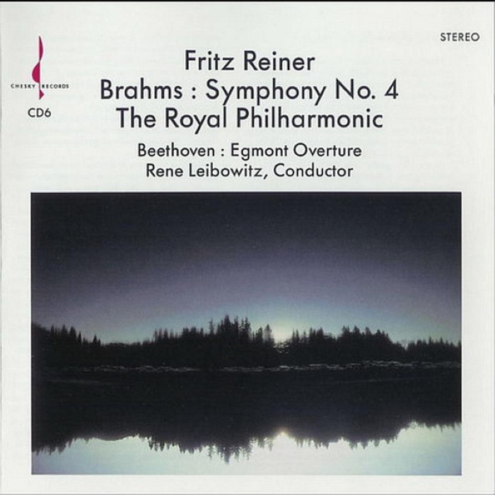 Brahms: Symphony No. 4 / Beethoven: Egmont Overture by Fritz Reiner