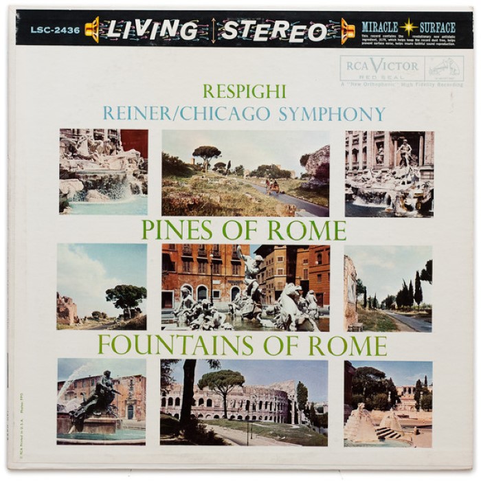 Pines of Rome / Fountains of Rome by Fritz Reiner