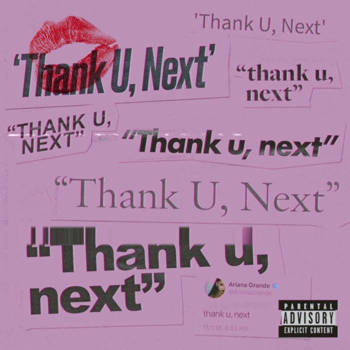 thank u, next by Ariana Grande