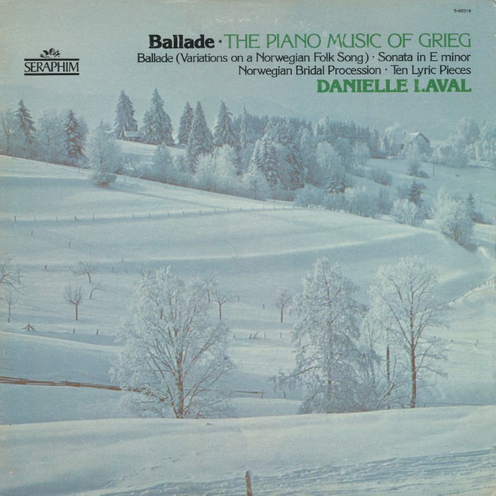 Ballade: The Piano Music of Grieg (Danielle Laval) by Edvard Grieg