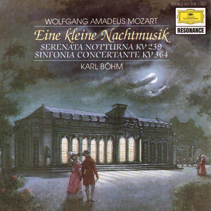 Eine kleine Nachtmusik / Serenata notturna / Sinfonia concertante (Berliner Philharmoniker feat. conductor: Karl Böhm)