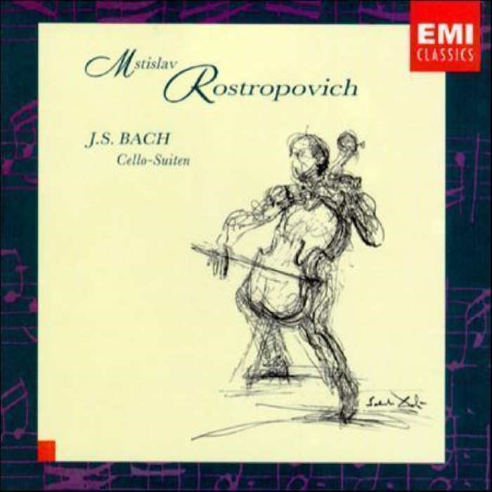 Cello Suites Nos. 1-6 by Johann Sebastian Bach