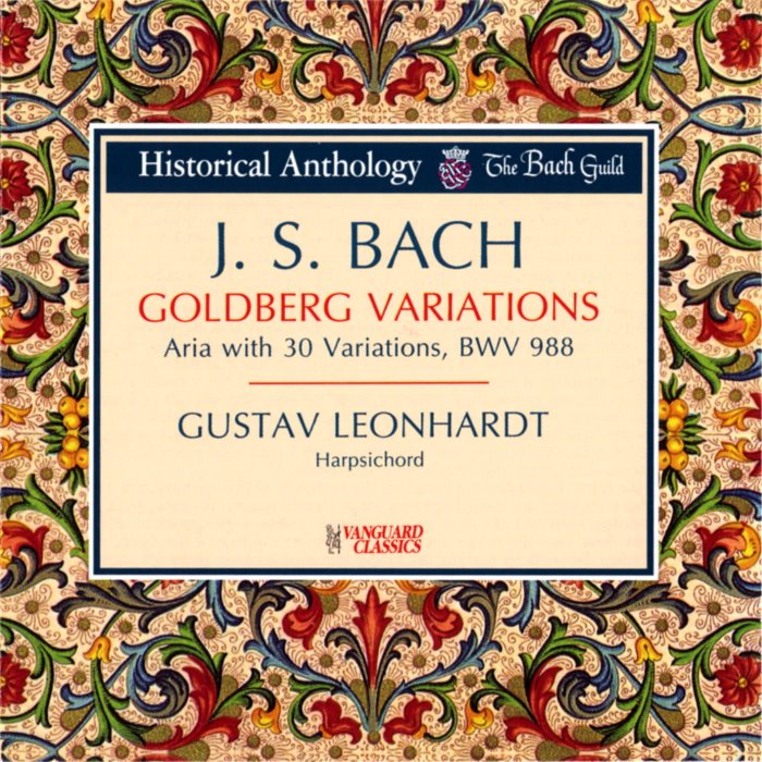 Goldberg Variations (feat. harpsichord: Gustav Leonhardt)