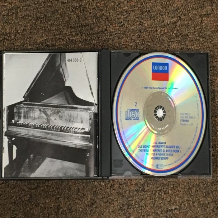 Das wohltemperierte Klavier, Buch I (András Schiff)