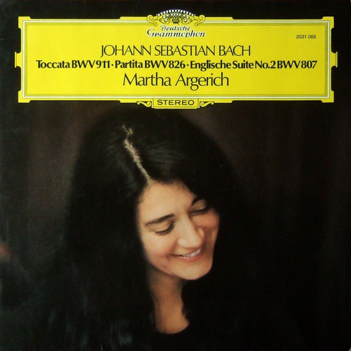 Toccata BWV 911 / Partita BWV 826 / English Suite no. 2 BWV 807