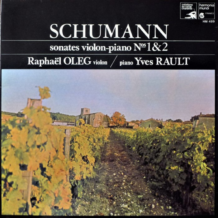 Sonates pour violon et piano - Raphaël Oleg - Yves Rault by Robert Schumann