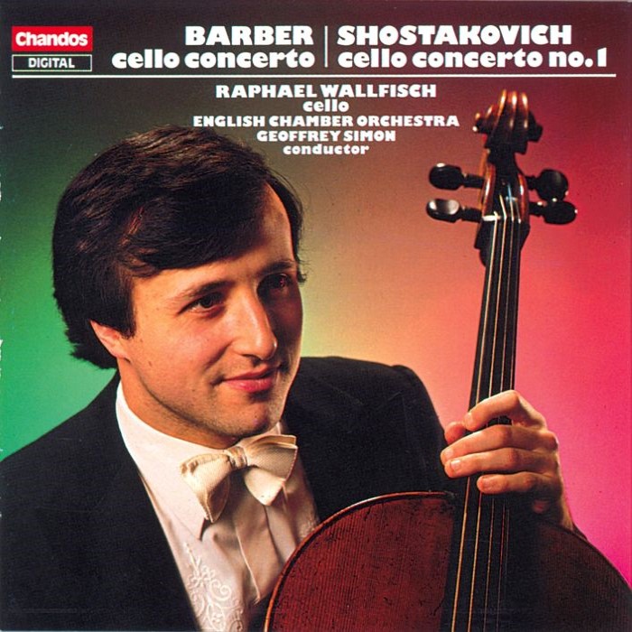 Barber: Cello Concerto / Shostakovich: Cello Concerto no. 1 by Dmitri Shostakovich