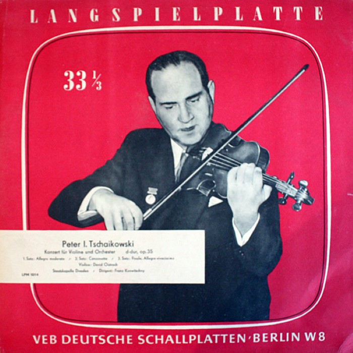 Konzert für Violine und Orchester D-dur op. 35