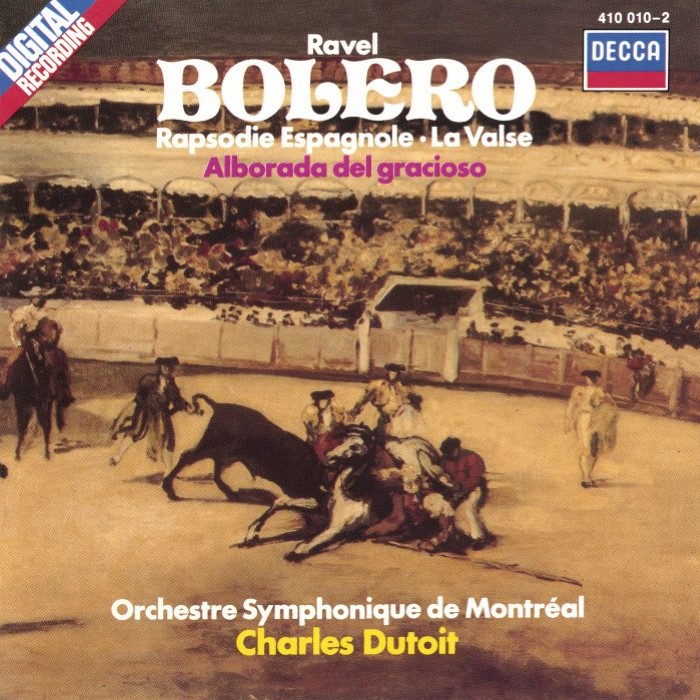 Boléro / Rapsodie espagnole / La valse / Alborada del gracioso (Orchestre symphonique de Montréal feat. condutor: Charles Dutoit)