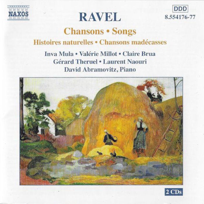 Chansons / Histoires naturelles / Chansons madécasses by Maurice Ravel