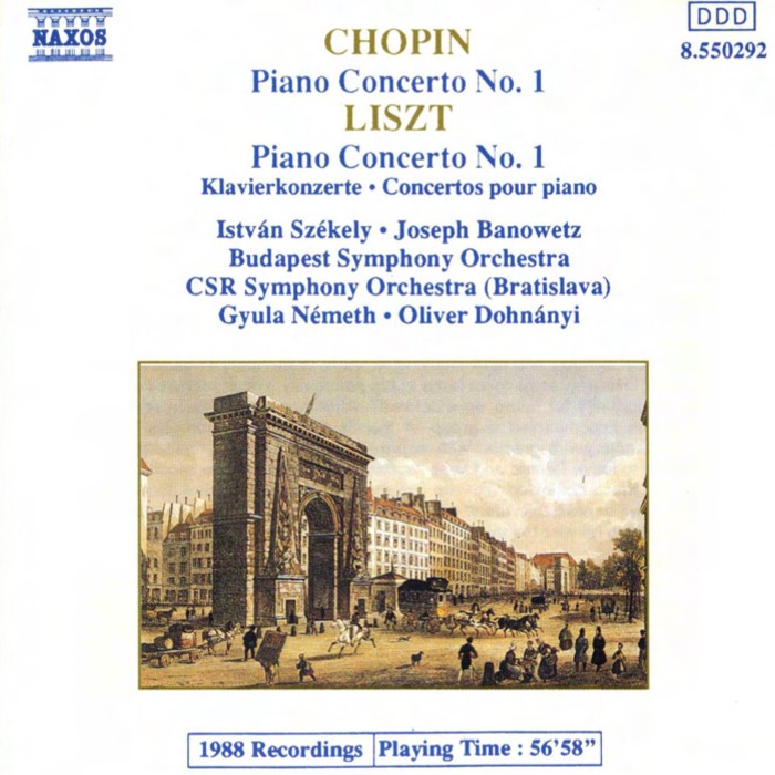 Chopin: Piano Concerto No. 1 / Liszt: Piano Concerto No. 1 by Franz Liszt