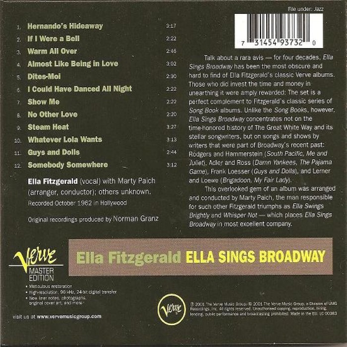 Ella Sings Broadway