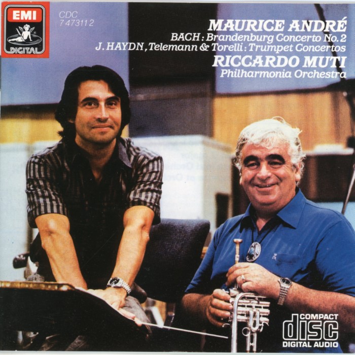 Bach: Brandenburg Concerto No. 2 / Haydn, Telemann & Torelli: Trumpet Concertos by Riccardo Muti