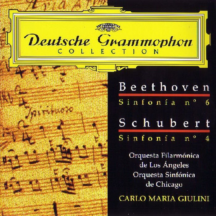 Beethoven: Symphony No. 6 / Schubert: Symphony No. 4 by Carlo Maria Giulini