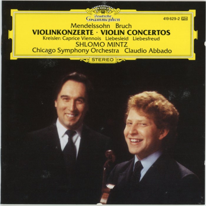 Mendelssohn, Bruch: Violinkonzerte / Kreisler: Caprice Viennois, Liebesleid, Liebesfreud