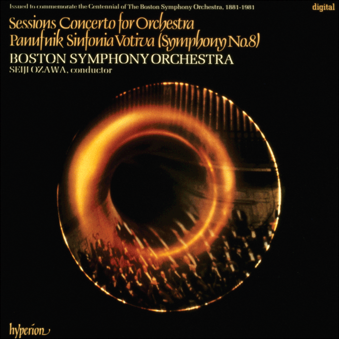 Panufnik: Sinfonia Votiva / Sessions: Concerto for Orchestra by Boston Symphony Orchestra