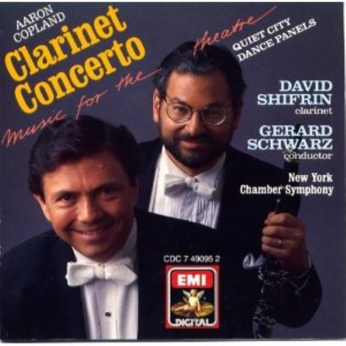 Clarinet Concerto, Etc. (New York Chamber Symphony feat. conductor: Gerard Schwartz) by Aaron Copland