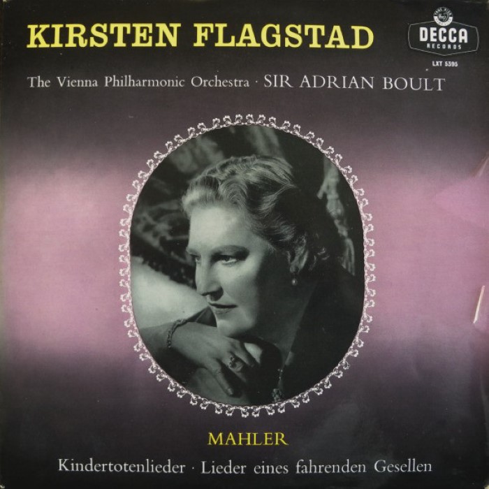 Kindertotenlieder / Lieder eines fahrenden Gesellen by Sir Adrian Boult