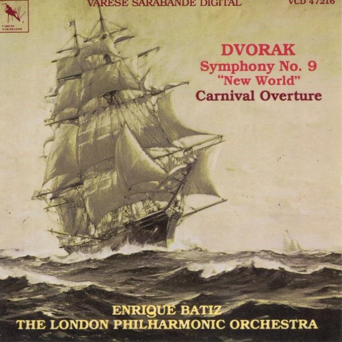Symphony No. 9 in E minor, Op. 95 "From the New World" / Carnival Overture (London Philharmonic Orchestra feat. conductor: Enrique Batiz)