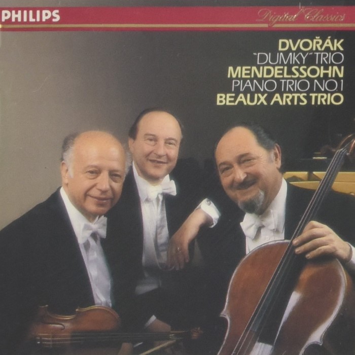 Dvorak: "Dumky" Trio / Mendelssohn: Piano Trio No.1