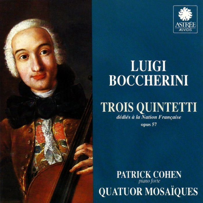 Trois Quintetti Op.57 (Mosaïques Quartet feat. pianoforte: Patrick Cohen) by Luigi Boccherini