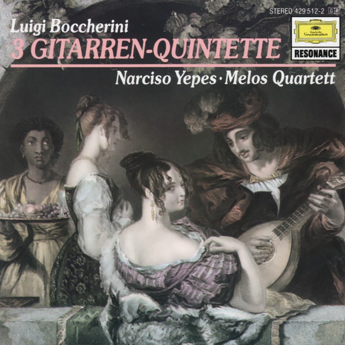 3 Guitar Quintets (Melos Quartet feat. guitar: Narciso Yepes)