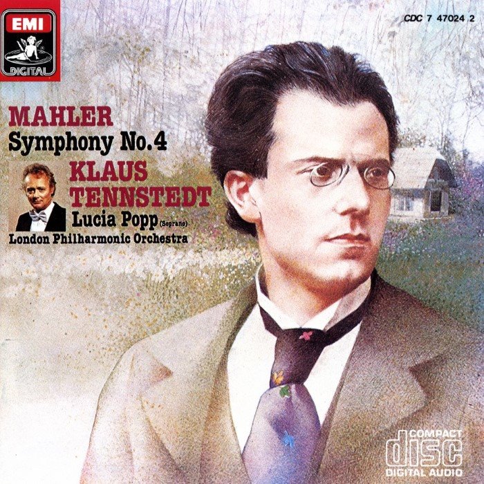 Symphony No. 4 in G major (London Philharmonic Orchestra feat. conductor: Klaus Tennstedt, soprano: Lucia Popp)