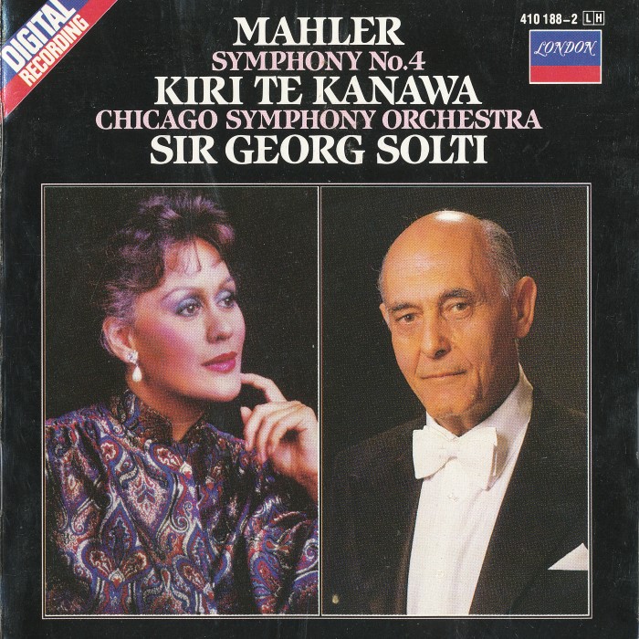 Symphony No. 4 in G major (Chicago Symphony Orchestra feat. conductor: Sir Georg Solti) by Gustav Mahler