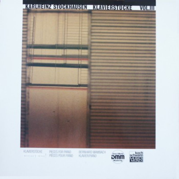 Klavierstücke Vol. III