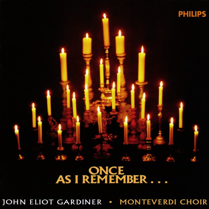Once as I Remember... by Sir John Eliot Gardiner