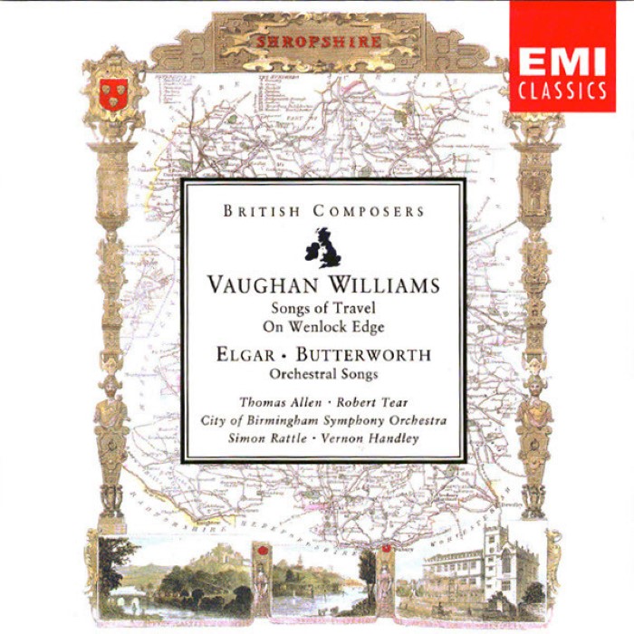Songs of Travel / On Wenlock Edge / Orchestral Songs by City of Birmingham Symphony Orchestra