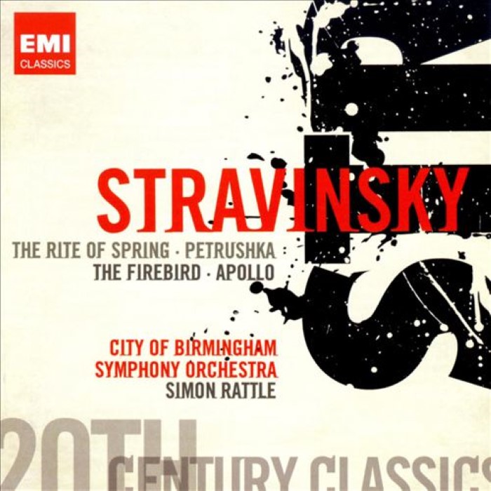 The Rite of Spring / Petrushka / The Firebird / Apollo (City of Birmingham Symphony Orchestra feat. conductor: Sir Simon Rattle, piano: Peter Donohoe) by City of Birmingham Symphony Orchestra